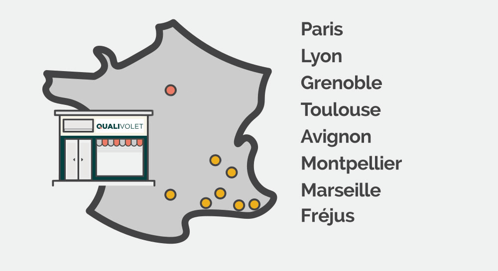 magasin ici store en France, magasins ici store, magasin de stores bannes, magasin de stores extérieurs, magasin de stores de terrasse, Nos magasins en France