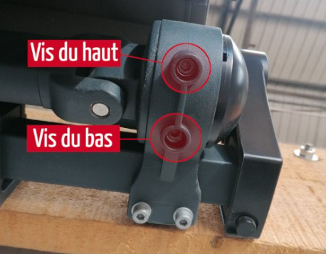 Réglage d'inclinaison du store monobloc Surya Diagramme de réglage d'inclinaison du store monobloc Surya