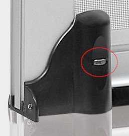 Roulette de réglage moustiquaire Roulette de réglage de la moustiquaire enroulable