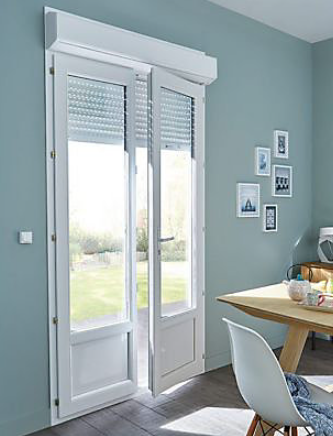 Volet roulant intégré à la fenêtre volet roulant bloc-baie