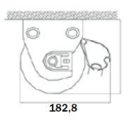 dimensions fixation plafond store bannette fixation plafond store bannette