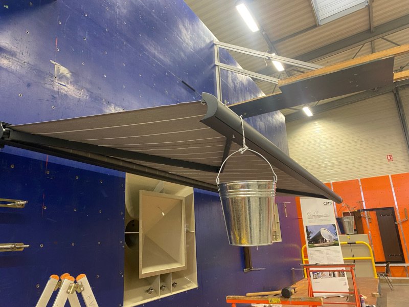 resistance store altea, resistance au vent store banne Etape 1