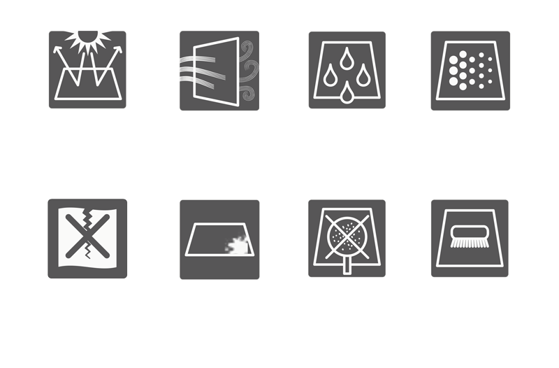 Toiles dickson excellente qualité et résistance Diagramme characteristiques toiles dickson