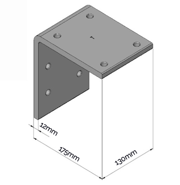 equerre de fixation plafond store banne altea equerre de fixation plafond (diagramme)