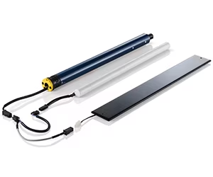 Somfy, solution solaire pour volets roulants Moteur, batterie et panneau solaire, pour volet roulant solaire, somfy