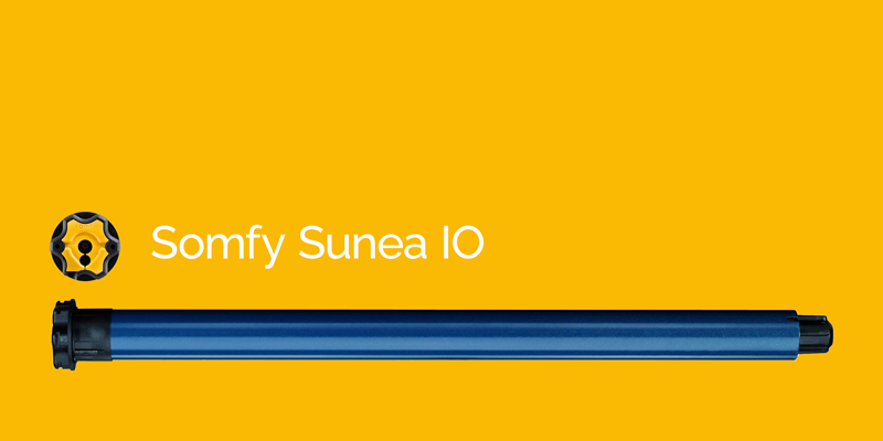 Moteur somfy sunea IO pour store bannette à projection Moteur somfy sunea IO pour store bannette à projection