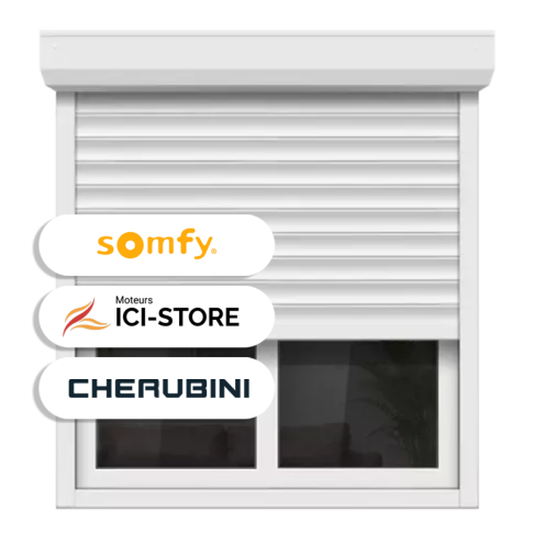 QUALIRENO MOTORISÉ - Volet roulant sur-mesure lames 56 mm
