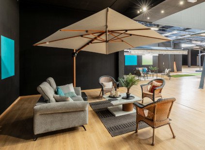 Profitez de l'ombre avec nos parasols Marbella Élégants parasols Marbella