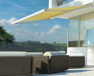 gaviota, fabricant de stores banne france, usine store banne france, fabrication francaise de stores extérieurs, stores france, fabrication de stores d'extérieur, store altea, Store extérieur Altea