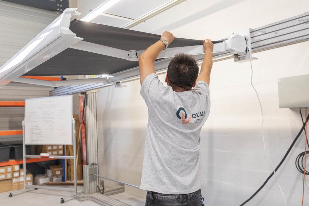 Qualivolet fabrican de stores bannes sur mesure Store banne sur mesure Qualivolet