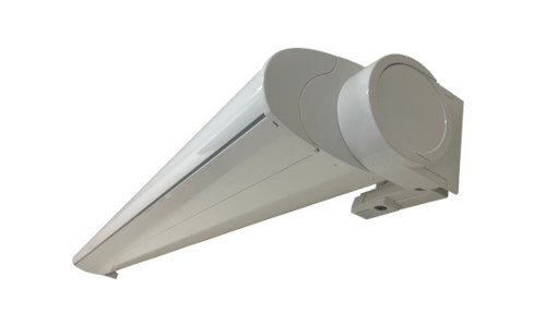 Store double pente XL composé de 2 stores banne coffre Store à coffre fermé composant le double pente XL