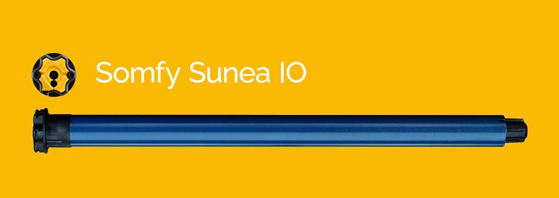 Moteur somfy sunea IO pour store bannette à projection Moteur somfy sunea IO pour store bannette à projection